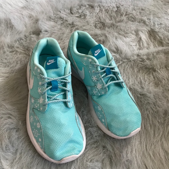 Nike Kaishi Print Copa Blue Lagoon White Sneakers - Picture 3 of 8